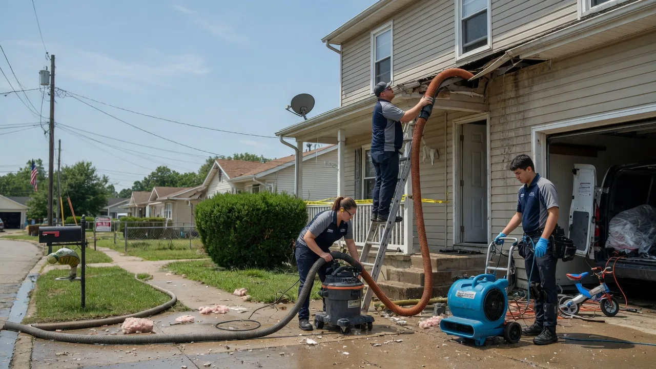 Water Damage Restoration in Burnt Prairie, IL near me